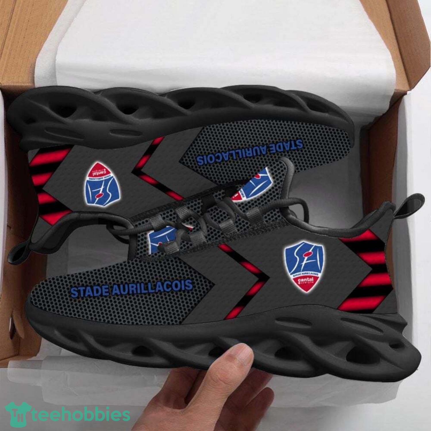 Stade Aurillacois Cantal Auvergne Max Soul Shoes Sneakers Team Sport Shoes Men Women Gift image Stade Aurillacois Cantal Auvergne Max Soul Shoes Sneakers Team Sport Shoes Men Women Gift Product Photo 1