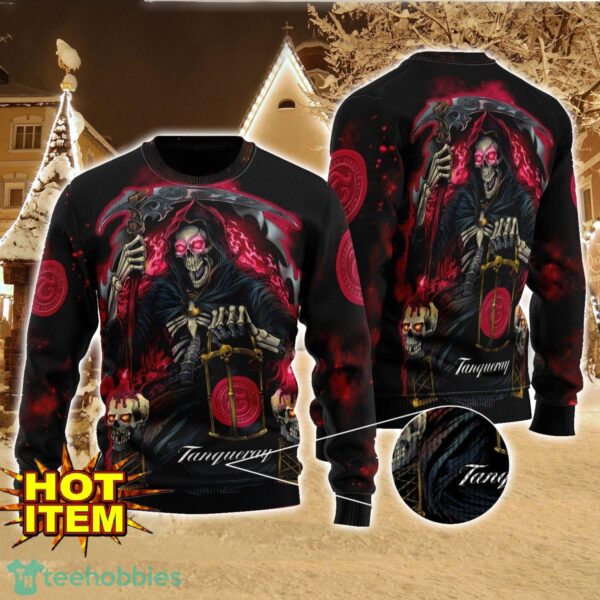 Tanqueray Death Halloween All Over Print Sweater Halloween Gift For men And Women Product Photo 1