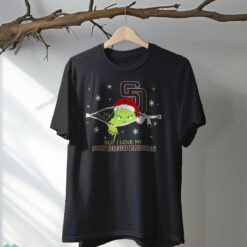 The Grinch I Hate People But I Love San Diego Padres Christmas T-shirt Product Photo 5