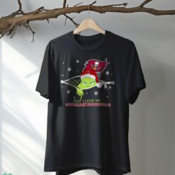 The Grinch I Hate People But I Love Tampa Bay Buccaneers Christmas T-shirt Product Photo 5