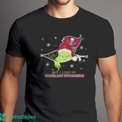 The Grinch I Hate People But I Love Tampa Bay Buccaneers Christmas T-shirt Product Photo 6