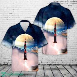 US Army launches a Pershing II battlefield support missile Hawaiian Shirt Product Photo 1