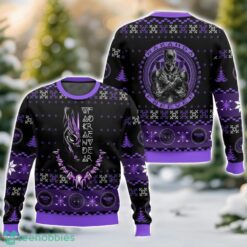Wakanda Forever! Black Panther Ugly Christmas Sweater 3D All Printed Sweater Christmas Gift Product Photo 1