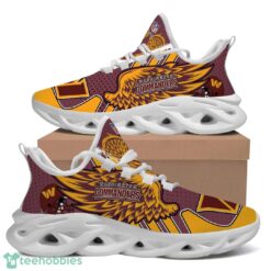 Washington Commanders NFL Custom Name Angle Wings Max Soul Shoes Product Photo 2