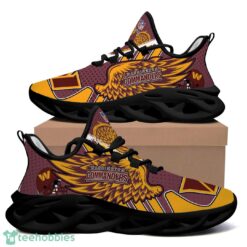 Washington Commanders NFL Custom Name Angle Wings Max Soul Shoes Product Photo 1