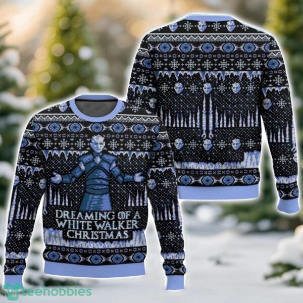 White walker Game of Thrones Christmas Ugly Christmas Sweater 3D All Printed Sweater Christmas Gift Product Photo 1