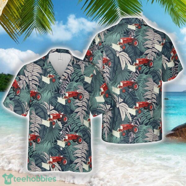 1958 Farmall Cub Tractor with Blade & Chains Hawaiian Shirt Beach Shirt Product Photo 1