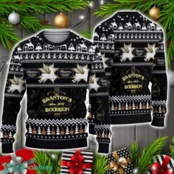 3D Blantons Bourbon Ugly Christmas Sweater Christmas Holiday Gift Product Photo 1