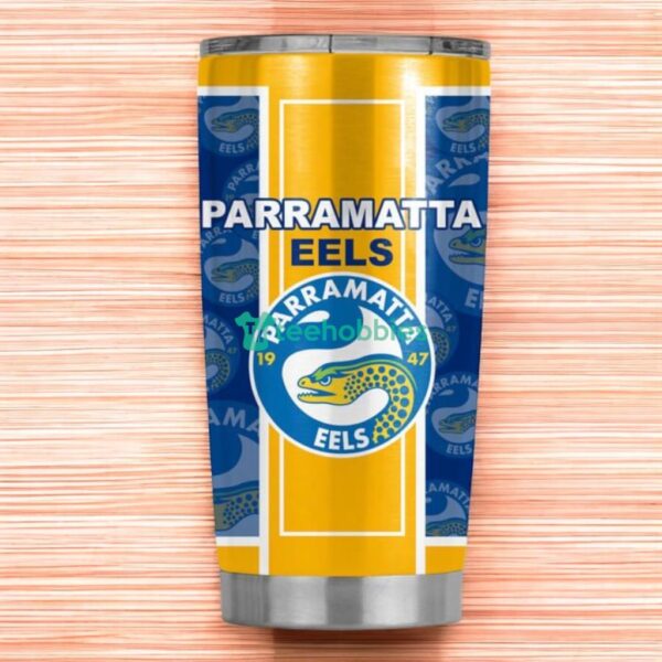 All Over Print Parramatta Eels Nrl Australia Stainless Steel Insulated Tumbler Cup Product Photo 1