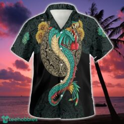 Am Aztec Maya Quetzalcoatl Sunstone Hawaiian Shirt Botton Beach Shirt Product Photo 2