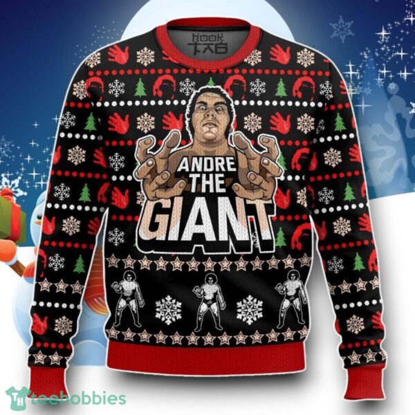 Andre The Giant Ugly Christmas Sweater Unique Gift Product Photo 1