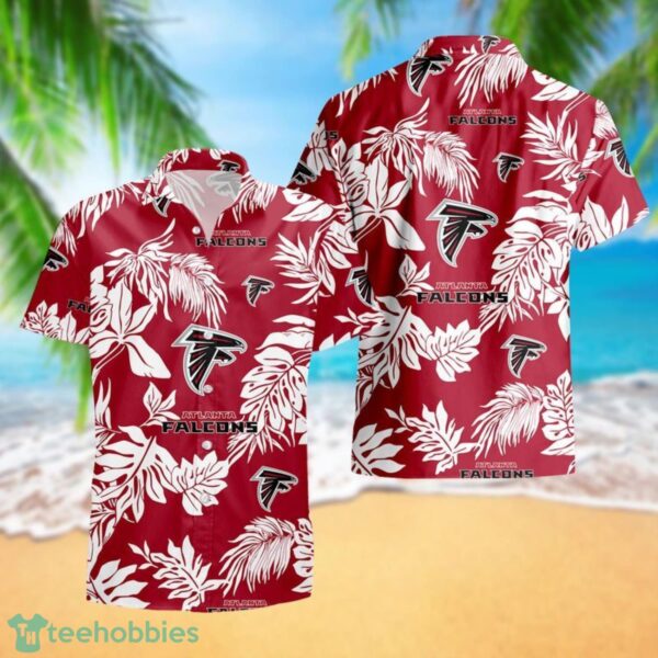 Atlanta Falcons Tropical Pattern Combo Hawaii Shirt and Shorts For Fans Product Photo 3