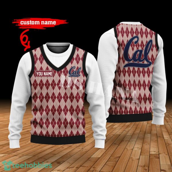 Central Michigan Chippewas Custom Name New Style Sweater Ghile Style 3D Print Christmas Sweater Product Photo 1