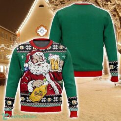 Cheers to Santa and beer! Christmas Ugly Christmas Sweater Holiday Sweater Christmas Gift For Family Product Photo 1