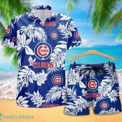 Chicago Cubs Tropical Pattern Combo Hawaii Shirt and Shorts For Fans Product Photo 2