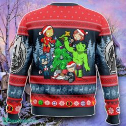 Christmas Avengers Chibi Marvel Comics Ugly Christmas 3D Sweater Style Gift Product Photo 2