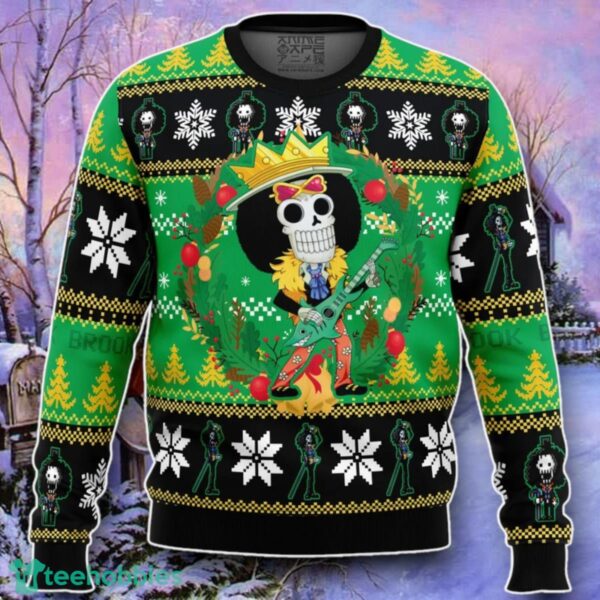 Christmas Brook OP Pirates Ugly Christmas 3D Sweater Style Gift Product Photo 1
