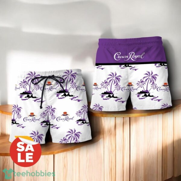 Crown Royal Summer Beach Combo Hawaiian Shirt & Shorts For Men Women Product Photo 1