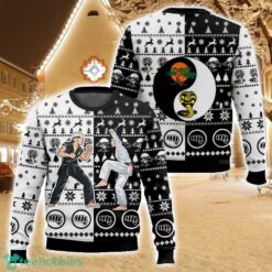 Daniel vs Johnny Cobra Kai Ugly Christmas Sweater Christmas Gift For Family Holiday Gift Product Photo 1