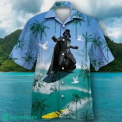 Darth Vader Surfing Hawaiian Shirt Impressive Gift Product Photo 1