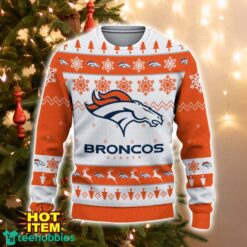 Denver Broncos Logo Ugly Christmas Sweater 3D Printed Unisex Sweater For Men And Women Product Photo 2