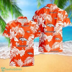 Denver Broncos Tropical Pattern Combo Hawaii Shirt and Shorts For Fans Product Photo 3