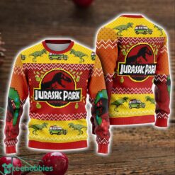 Dinosaur Park Christmas Ugly Sweater T-Rex Xmas Ugly Christmas Sweater Holiday Gift Product Photo 1