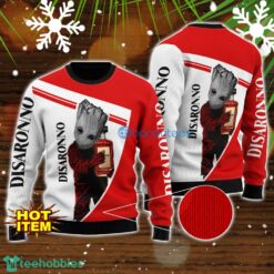 Disaronno And Baby Groot 3D Ugly Christmas Sweater For Men And Women Christmas Gift Product Photo 1
