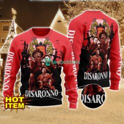 Disaronno Horror Halloween Night All Over Print Sweater Halloween Sweater Gift Ideas Product Photo 1