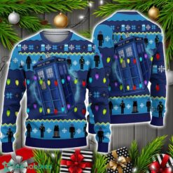Doctor Who Ugly Knitted Christmas Sweater Christmas Holiday Gift Product Photo 1