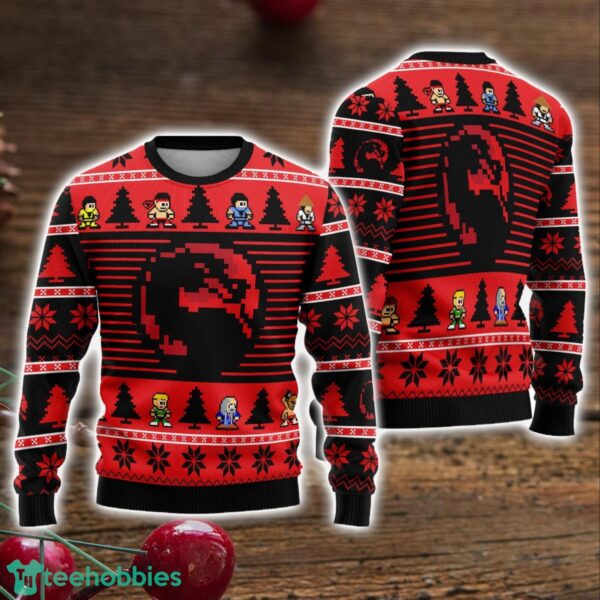 Dragon King Ugly Christmas Sweaters Sub Zero Scorpion Ugly Christmas Sweater Holiday Gift Product Photo 1