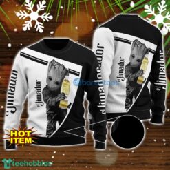 El Jimador And Baby Groot 3D Ugly Christmas Sweater For Men And Women Christmas Gift Product Photo 1