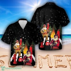 Firefighter Fire Truck Christmas Hawaiian Shirt Aloha Beach Shirt Product Photo 1