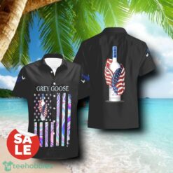 Grey Goose Vodka USA Flag Aloha Summer Beach Combo Hawaiian Shirt & Shorts For Men Women Product Photo 2