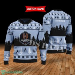 Houston Dash Custom Name Merry Xmas Sweater For Soccer Sport Team's Fans Sweater Product Photo 1