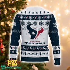 Houston Texans Logo Ugly Christmas Sweater 3D Printed Unisex Sweater For Men And Women Product Photo 3