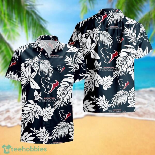 Houston Texans Tropical Pattern Combo Hawaii Shirt and Shorts For Fans Product Photo 3