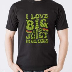 I Love Big And Juicy Melons Shirt, Vegan Day Shirt, Vegetarian Shirt - Men T-Shirt
