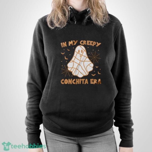 In My Creepy Conchita Era Shirt, Pan Dulce Lover Shirt, Cute Ghost Concha - Unisex Pullover Hoodie