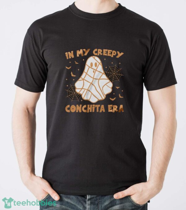 In My Creepy Conchita Era Shirt, Pan Dulce Lover Shirt, Cute Ghost Concha - Men T-Shirt