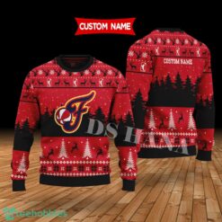 Indiana Fever Custom Name Merry Xmas Sweater For Soccer Sport Team's Fans Sweater Product Photo 1