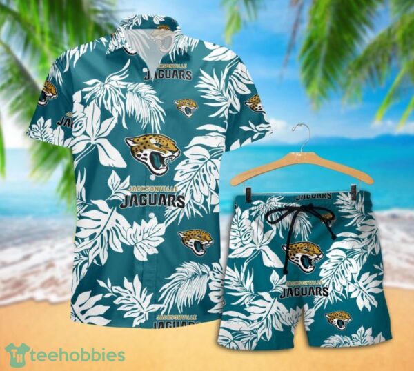 Jacksonville Jaguars Tropical Pattern Combo Hawaii Shirt and Shorts For Fans Product Photo 2