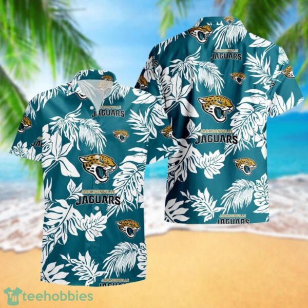 Jacksonville Jaguars Tropical Pattern Combo Hawaii Shirt and Shorts For Fans Product Photo 3