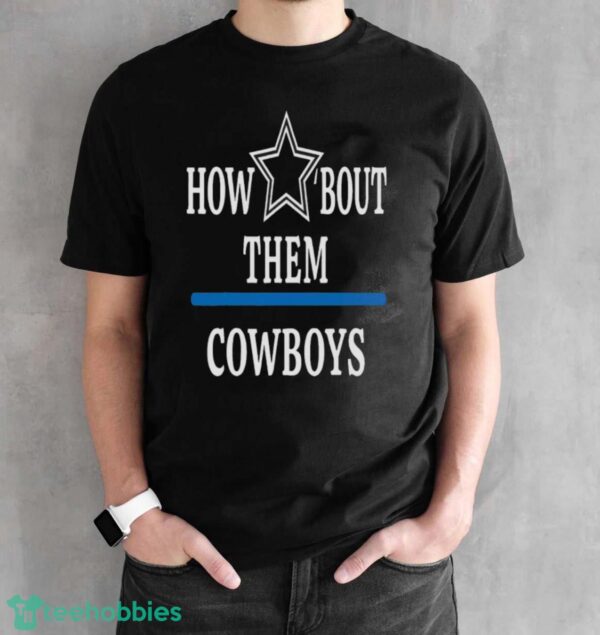 Jimmie How Bout Them Cowboy T-Shirt - Black Unisex T-Shirt