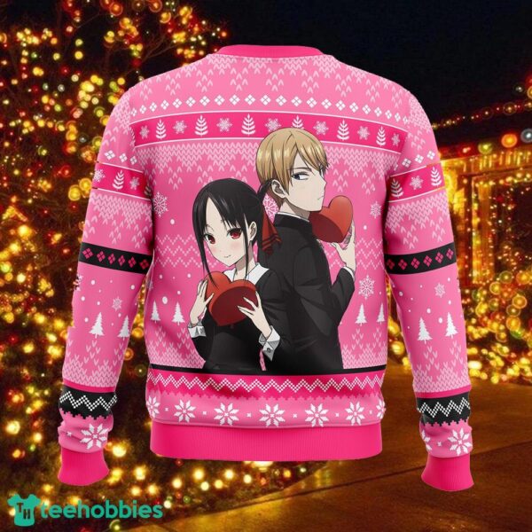 Kaguya And Miyuki Kaguya-sama Love is War Roast Knitted Christmas Sweater Gift For Adult - Kaguya And Miyuki Kaguya-sama Love is War Ugly Christmas Sweater Photo_2