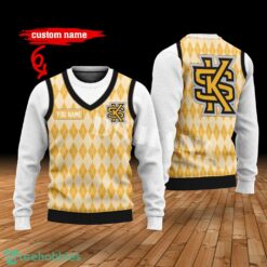 Kennesaw State Owls Custom Name New Style Sweater Ghile Style 3D Print Christmas Sweater Product Photo 1