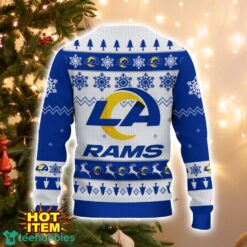 Los Angeles Rams Logo Ugly Christmas Sweater 3D Printed Unisex Sweater For Men And Women Product Photo 3