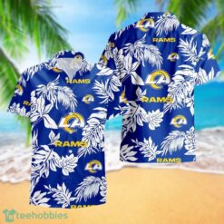Los Angeles Rams Tropical Pattern Combo Hawaii Shirt and Shorts For Fans Product Photo 3