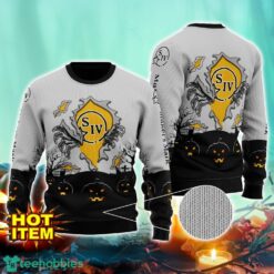 Maker's Mark Scary Night Halloween Hand Pull Out Halloween 3D Sweater For Men and Women Product Photo 1