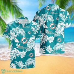 Miami Dolphins Tropical Pattern Combo Hawaii Shirt and Shorts For Fans Product Photo 3